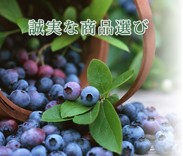 誠実な商品選び